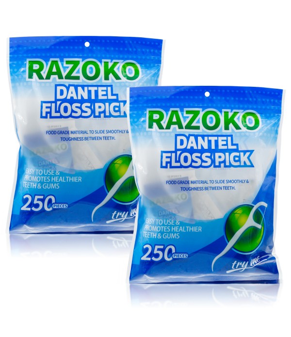 Dental Floss Picks High Pull Toothpicks Sticks,Cle...